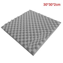 흡음테이프 방음지 천장 엠보싱 방음 스펀지30x30x2m 스튜디오 어쿠스틱 폼 패널 방음 처리 KTV 룸 벽 스폰, 04 GY2