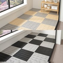 알뜨리 허니에코매트 베란다 발코니 거실 깔판 보온 층간소음방지 받침대, 베이지