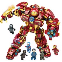 레고 헐크버스터 어벤져스마블 아이언맨헐크 중국블럭, 피규어 6종 포함