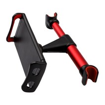 라이프란스 차량용 뒷자석 스마트폰 태블릿 헤드레스트 거치대, 레드