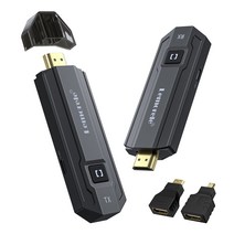 50 미터 무선 HDMI 송신기 수신기 4K 동글 키트 익스텐더 1080P 무선 hdmi 송수신기, TX and RX, 1개