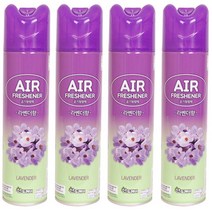 공기청향제 new 라벤다향, 4개, 300ml
