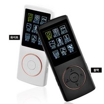 40시간 연속 재생 MP3 플레이어 8GB, BIT-550M, 블랙