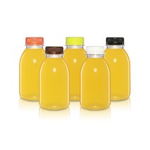 페트병 쥬스270ml(A) 35파이, 연두, 1개