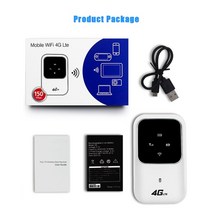 lte 라우터 와이파이 공유기 휴대용 자동차 모바일 포켓 무선 핫스팟 모뎀, a