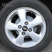 JS automotive 더넥스트스파크 타이어 엠블럼 휠 포인트 카본 휠캡 기스 방지 커버 랩핑 패널 차량 인테리어 몰딩 튜닝 악세사리 드레스업 스티커 부착 용품, S타입