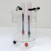 H2O 화학변화 탄소전극 전기분해 실험기 실험키트 원리이해 작동