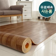 사은품/이지 재단형 PVC 거실매트 베란다매트 장판 바닥장판 바닥매트, 03 우드