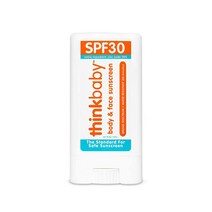 thinkbaby 띵크 베이비 키즈 유아 선크림 선스크린 스틱형 0.64oz, 1개