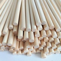 모형재료 원형 나무막대기 아이스크림 스틱 핸드메이드 건축물 DIY 작은 집 원목 자작나무처럼 작다 나무봉 4809097820, 통나무 120 *5밀리미터 250 즈