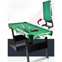 접이식 소형 당구대 간이 휴대 파티룸 장난감 펜션, 중형 접이식 모델 87cm