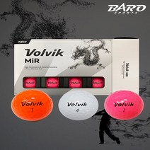 볼빅 MIR 12구 2022 컬러골프공, 볼빅미르 12구-노랑