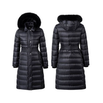 네파 여성 롱 다운 재킷 차콜그레이 코스트코
