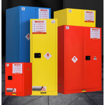 유류 저장소 소화장비함 페유 화학 액체 창고 보관소, 노란색 4갤런