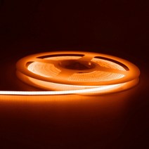 LED스트립 줄LED 3mm 초박형 dc 12v 다채로운 개 암 나무 열매 led 조명 홈 장식 자동차 diy 블루그린레드 고밀도 균일 led 테이프 빛, 주황색, 1m