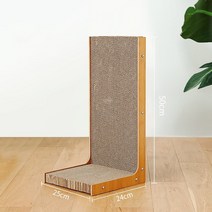 캣타워 원목 소형 대형 종이 미니 분리형 고양이 스크래처 보드 l자형 스크레이퍼 스크래칭 포스트 그라인딩 클로 등산 완구 애완 동물 가구 제품 호환, 07 Small