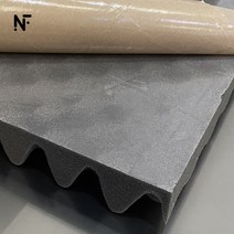 뉴폼 계란판 스펀지 50T 난연 접착 방음재 흡읍재 50cmX50cm, 1개