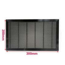 레이저커팅기 레이저가공기 아크릴조각기 ZBAITU 80W 각인기 10W 출력 CNC 커터 370*370mm 3D 목재 라우터 조각 및 절단 기계 RU/PL/US 창고, 02 20x30cm Honeycomb
