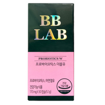 뉴트리원 비비랩 프로바이오틱스 더블유 질 유래 건강 여성 HD 비비랩 유산규, 프로바이오틱스 더블유 170mg x 30캡슐