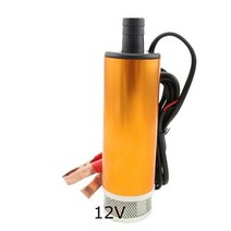 미션오일 자가오일교환기 오일교환펌프 엔진오일 디젤 연료 전송 잠수정 dc 12v 24v refueling tool with gun flow 30l, 총 없음 12v