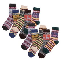 리츠제이 노르딕 중목 양말 10개 세트 남녀공용