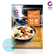 청정원 나가사키짬뽕분말96gx6개, 단품, 96g
