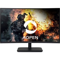 커브드모니터 게이밍 게임 용 듀얼 커브 모니터 AOPEN 27HC5R Xbmiipx 27인치 1500R 곡선형 풀 HD (1920 x, 03 FHD (1920 x 1080) 165Hz 1ms