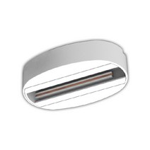 S레일 1M 2M 카페 인테리어 LED조명 레일조명 레일등 레일부속, 직부형 레일후렌지 화이트