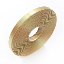 나모몰 공단리본 리본끈 약10mm(폭), 45m, H13.금색