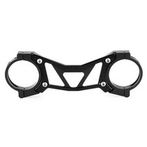 호환 야마하 yzf r25 yzf r3 mt25 mt03 2015-2022 밸런스 쇼크 프론트 포크 브레이스 브래킷 스태빌라이저 오토바이 액세서리 yzfr3, 검은색