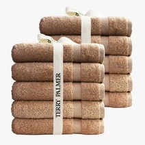 역대특가 테리파머 호텔수건 180g 다이아보더 20장 수건세트 무형광 코마사 30수 가성비 타올 수건 욕실수건 세면타올 타월 호텔타올 호텔타월 목욕타올 샤워타올 목욕수건, 07_라떼