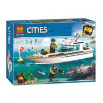 레고시티 다이빙 요트 60221 중국 호환 블록 생일 선물, default