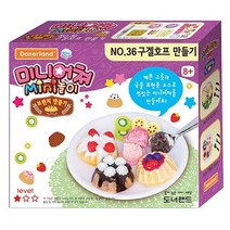 미니어쳐 No.36 구겔호프 만들기 칼라점토 칼라점토놀이 아동미술놀이 칼라점토도매, 상세페이지 참조