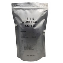 디카페인 콜롬비아 원두커피 1kg (당일 로스팅), 홀빈(분쇄안함)