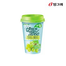 빙그레 쥬시쿨에이드 청포도에이드 250mlx30컵/무료배송, 30개, 250ml
