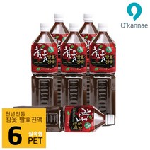 옻가네 옻 안타는 참옻발효진액 91% 국내산 참옻진액 참옻즙 참옻물, 6병, 1.5L