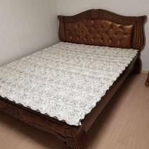 한이 자하린넨 퀸 킹 사이즈 돌침대매트 돌침대패드, 바이올렛