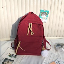 어깨 가방 여성 일본인 골동품 배낭 간단한 조커 틈새 디자인 한국 여름 대학 학교 가방