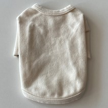 바이담수미 강아지옷 기본라운드이너티, 아이보리
