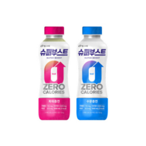 빙그레 슈퍼부스트500ml 2종/총24개(수분충전12+파워충전12)/혼합무배