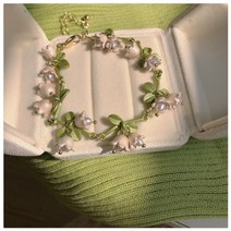 원석 옥 크리스탈 반지 목걸이세트 결혼식 혼주 한복 쌍가락지 봄 트렌드 보석 세트 판매 꽃 귀걸이 목걸이 팔찌 녹색 시리즈 패션