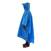 박음질 방수처리 우비 대형 레인코트 판쵸 낚시 우의