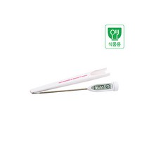 아쿠바 방수 중심온도계 CS-101 화이트, 1개