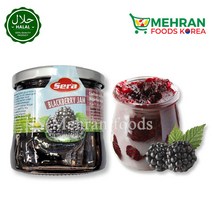 SERA Blackberry Jam 370g 블랙베리 잼, 1pc