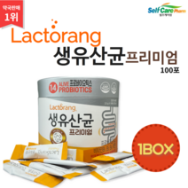 [셀프케어팜]아람 락토랑 생유산균 프리미엄 100포, 1개, 생유산균 100포+프리바이오틱스 30포