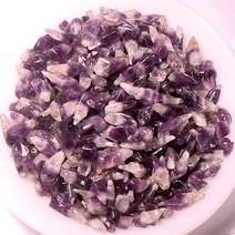 천연 자수정 칩 베게 화분재료 500gr