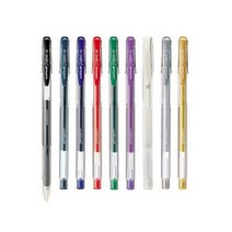 유니볼 시그노 스탠다드 중성 볼펜 UM 100 10자루, starshop 0.5mm_블랙