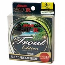 산요 GT-R 트라우트에디션 오렌지 150m 송어원줄모노, 그린-2.5LB-4994942926251