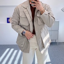 간빠레 남자 베로나 바버 필드자켓 야상점퍼