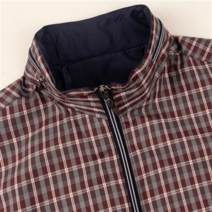 간절기 고급 체크 바람막이 집업 신사 점퍼 297